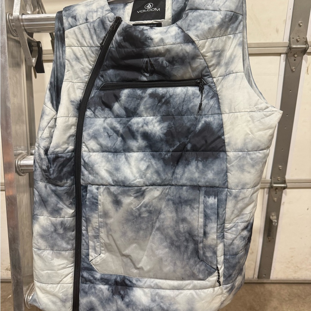 Volcom Tie-Dye Puffer Vest